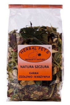 Herbal Pets Karma ziołowo warzywna dla szczura 150g 1szt.