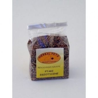 Herbal Pets Mieszanka Nasion dla ptaków egzotycznych 150g 1szt