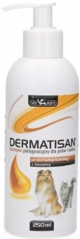 Vet Agro Dermatisan Szampon Przeciwłojotokowy z biosiarką 250ml 1szt.