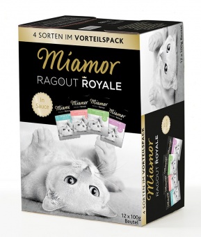 Miamor Ragout Royale drobiowy mix w sosie multipack żółty 12x100g 1szt.