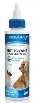 Francodex płyn do przemywania oczu dla psów i kotów 125ml 1szt.
