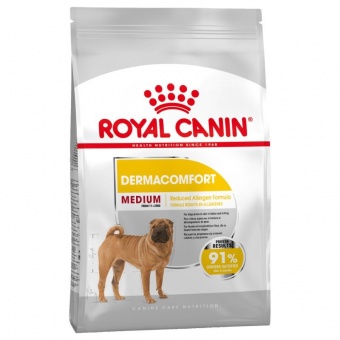 Royal Canin Medium Dermacomfort karma sucha dla psów dorosłych, ras średnich o wrażliwej skórze 12kg