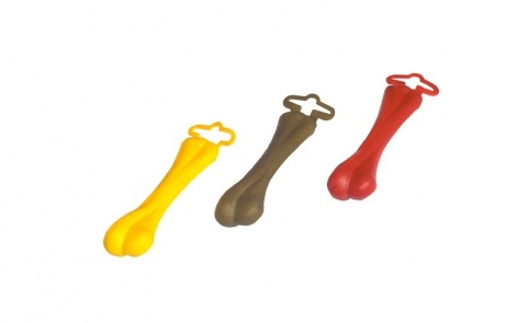 Sum Plast Zabawka Gryzak Mała Kość Nr 2- zabawka o zapachu wanilii 11cm 1szt. FBA