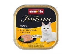 Animonda Vom Feinsten Schlemmerkern tacka dla smakoszy 100g 1szt. wołowina filet z łososia i szpinak