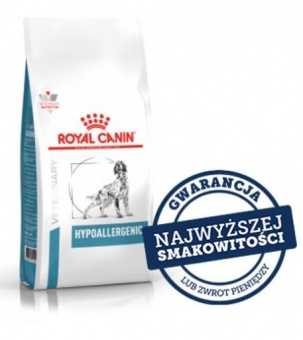 Royal Canin Hypoallergenic DR21 hydrolizowany izolat białka sojowego na alergie dla psa 14kg