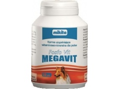 Mikita Fosfo Vit Megavit - preparat witaminowo - mineralny dla psów 150tabl.
