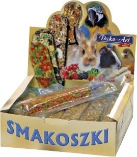 Dako-Art Bombonierka Smakoszka wielosmakowy mix dla gryzoni 12szt. 1szt.