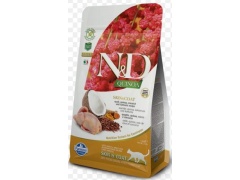 Farmina N&D Quinoa Feline Skin & Coat Quail przepiórka, kokos i kurkuma dla kota 1.5kg