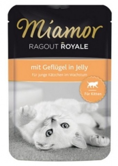 Miamor Ragout Royale Kitten saszetka 100g 1szt. wołowina
