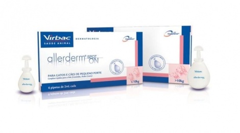 Virbac Allerderm Spot-On krople na skórę 6 pipet 2ml