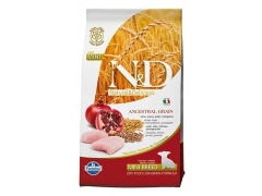 Farmina N&D Low Grain Chicken & Pomegranate Puppy Dog Mini 800g