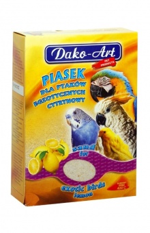 Dako-Art Piasek dla ptaków 1,5kg 1szt. cytrynowy