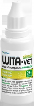 Wita-Vet lśniąca sierść i zdrowa skóra krople 25ml 1szt.