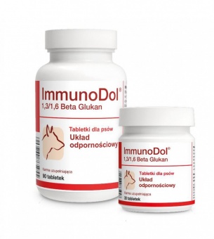 Dolvit Canis Immunodol -preparat stymulujący układ odpornościowy dla psów 30tab