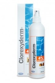 ICF Clorerexyderm Spray 4% bakteryjne zapalenia skóry 200ml 1szt.