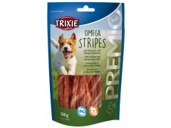 Trixie Premio Omega Stripes Light filety z kurczaka z dodatkiem Omega 3 i 6 100g 1szt.