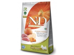 Farmina N&D Grain Free Pumpkin Adult Mini Boar & Apple bezzbożowa karma dla psów 800g