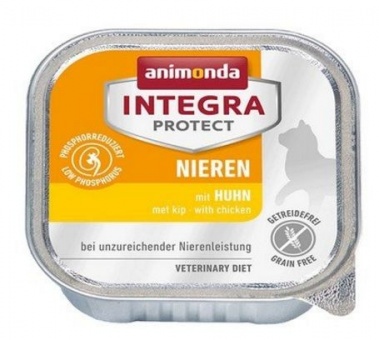 Animonda Integra Protect Nieren niewydolność nerek u kotów tacka 100g 1szt. wołowina
