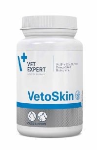 Vet Ekspert VetoSkin -zaburzenia dermatologiczne 60szt.