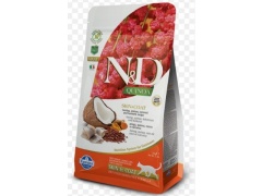 Farmina N&D Quinoa Feline Skin & Coat Herring śledź, kokos i kurkuma dla kota 1.5kg