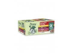 Oasy Original Cat MultiPack Sterilized mini fileciki w sosie dla kotów sterylizowanych 40x85 g mix mięsny 1szt.