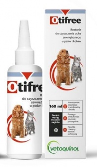 Biowet Otifree - preparat do czyszczenia uszu 60ml