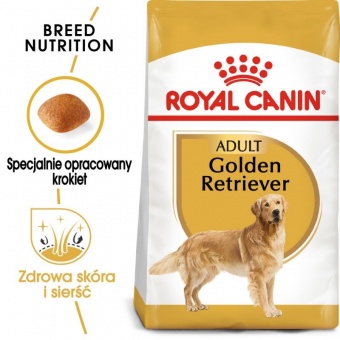 Royal Canin Golden Retriever Adult karma sucha dla psów dorosłych 12kg