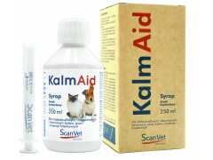 ScanVet KalmAid 250ml - dla nadpobudliwych, nerwowych psów i kotów 1szt.