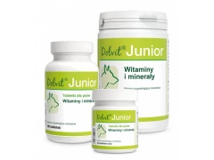 Dolvit Junior- witaminowo-mineralny preparat dla szczeniąt i młodych psów 500g