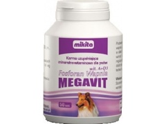 Mikita Fosforan Wapnia Megavit wit A + D3 1szt. 150 tab.