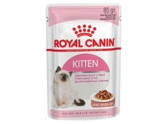 Royal Canin Kitten Instinctive karma mokra dla kociąt do 12 miesiąca życia saszetka 85g 85g sos