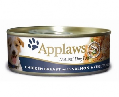 Applaws Dog puszka z kurczakiem, łososiem i warzywami 156g