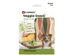 Flamingo Veggie gryzak szczoteczka 10cm / 8szt