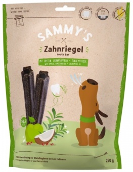 Sammy\'s Tooth Bar Dental Snack Jabłko i granat 250g