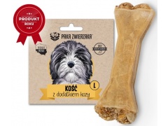 Paka Zwierzaka Kość z dodatkiem kozy L 13,5cm