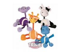 Trixie Zabawka Sznur z piłką tenisową 16cm [3612]