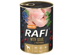 Rafi Pies Przepiórka puszka 400g