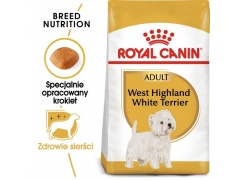 Royal Canin West Highland White Terrier Adult karma sucha dla psów dorosłych rasy west highland white terrier 1,5kg