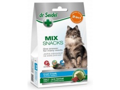 Dr Seidel Smakołyki dla kotów 2w1 malt / oddech 60g