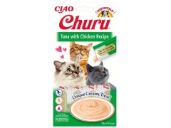 Inaba Ciao Cat Churu Creamy Tuńczyk i kurczak 56g