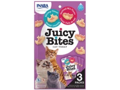 Inaba Cat Juicy Bites Krewetki i owoce morza 33,9g