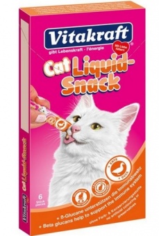 Vitakraft Cat Liquid-Snack z Kaczką 6x15g [23520]