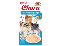 Inaba Ciao Cat Churu Creamy Tuńczyk i przegrzebki 56g