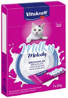 Vitakraft Cat Milky Melody krem z mleka 70g [28818]