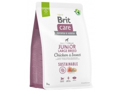 Brit Care Sustainable Junior Large Breed Chicken & Insect 3kg