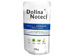 Dolina Noteci Premium Pies Dorsz z brokułami saszetka 150g