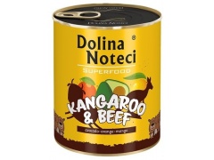 Dolina Noteci Premium Superfood Pies Kangur i wołowina puszka 800g