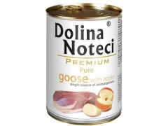 Dolina Noteci Premium Pies Pure Gęś i jabłko puszka 400g
