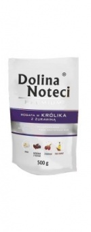 Dolina Noteci Premium Pies Królik i żurawina saszetka 500g