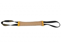 Dingo Zabawka dla psa - Szarpak z juty z dwoma uchwytami Extra Mocny 60 / 8cm